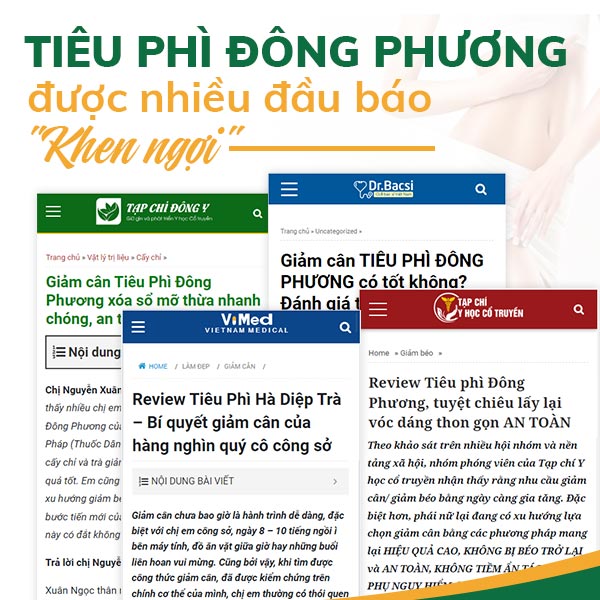 Báo chí khen ngợi cấy chỉ giảm béo Đông Phương Y Pháp