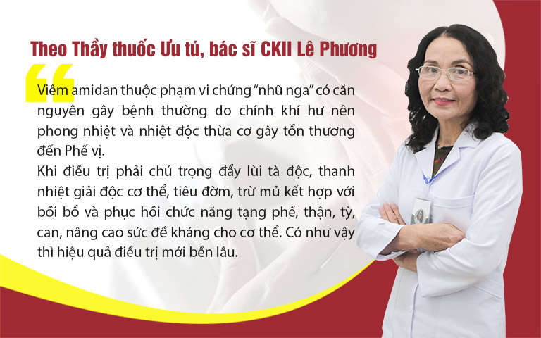 Bác sĩ Lê Phương chia sẻ về bệnh viêm amidan