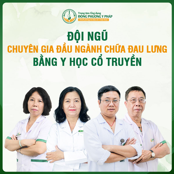 Đội ngũ bác sĩ châm cứu đau lưng tại Đông Phương Y Pháp