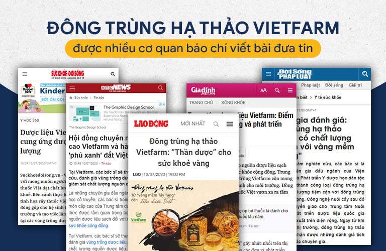 Đông trùng hạ thảo trên báo chí