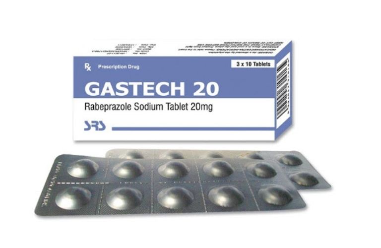 Rabeprazole cản trợ sự tiết axit dịch vị