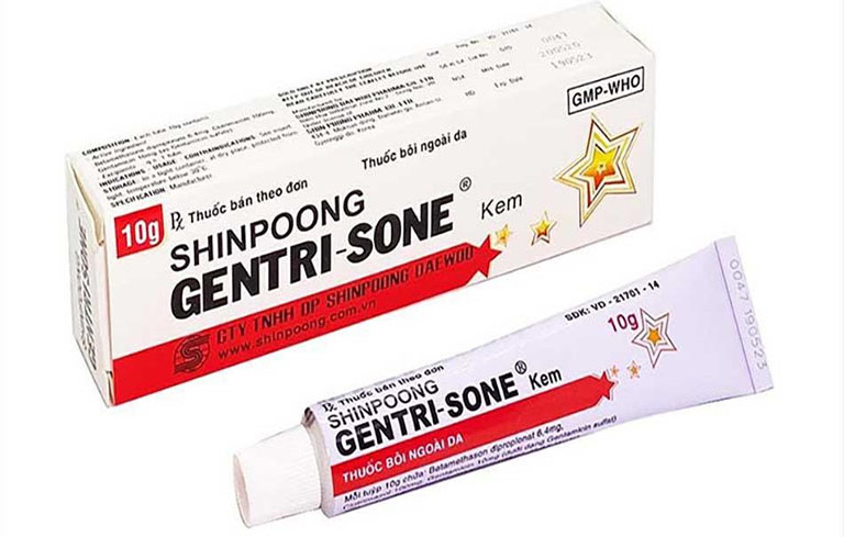 Gentrisone - Biệt dược điều trị các bệnh về da