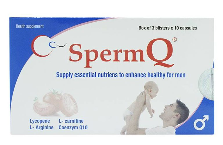 SpermQ là viên uống có tác dụng cải thiện tình trạng tinh trùng yếu